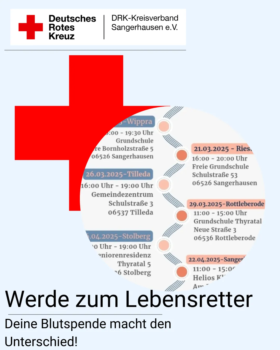 Termine für die Blutspende