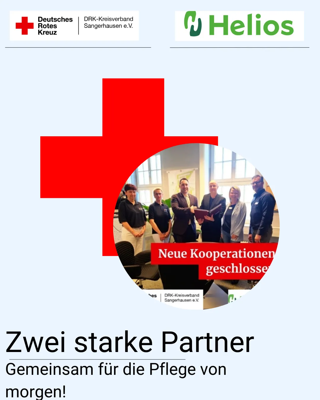 Kooperation geschlossen Kooperation geschlossen