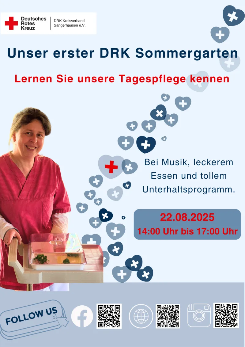 DRK Sommergarten - Einladung