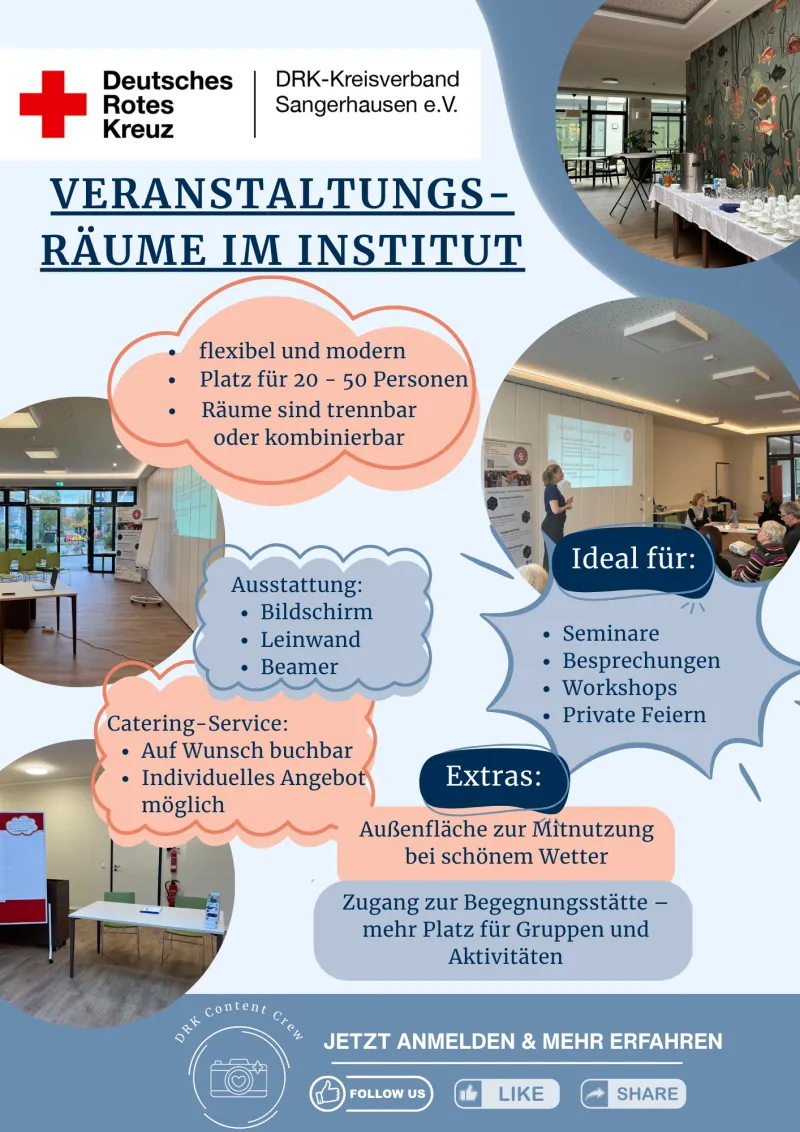Vermietung von Veranstaltungsräumen