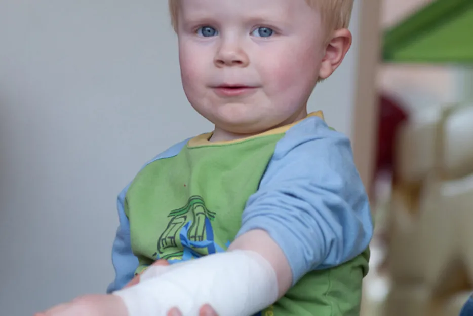 Erstversorgung von Kleinkindern